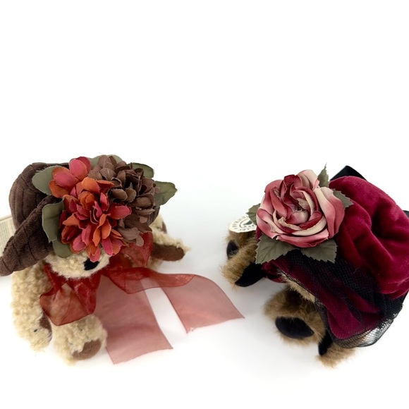 NWT VTG (2) 1990 Boyds Bears Adaline Bearett & Sylvia G. Bearimore Collectibles - Picture 3 of 13